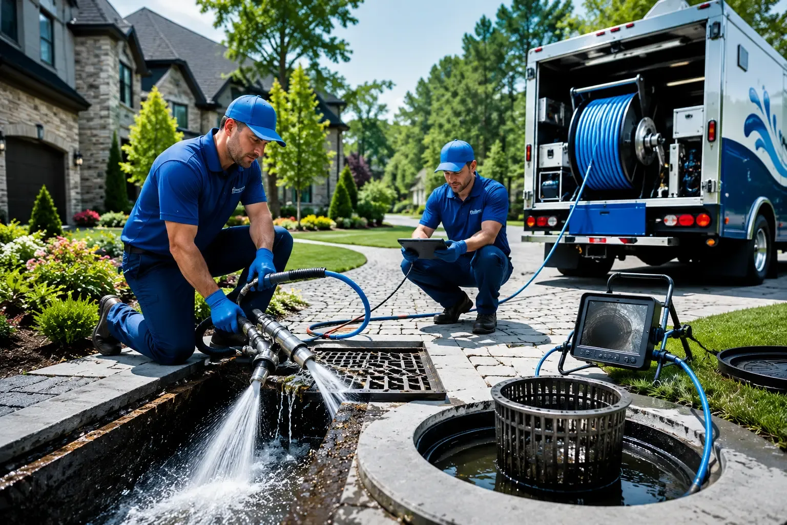 Local outdoor drain cleaning professionals in Highland, IN
